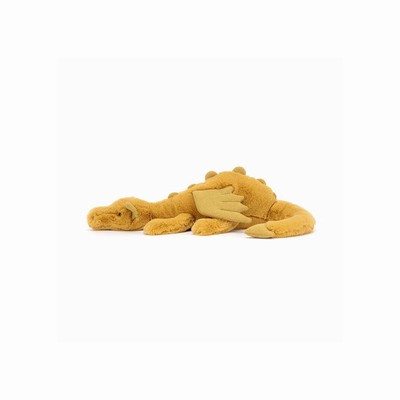 Jellycat Golden Dragon USA | 05371NDSQ